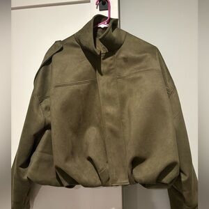 Milan Suede Bomber Jacket